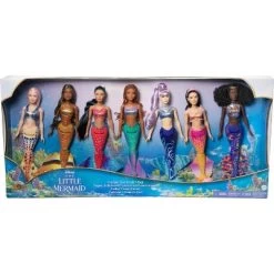 Disney Princess Disney The Little Mermaid Ultimate Ariel Sisters Doll Set With 7 Fashion Mermaid Dolls -Toy Doll World GUEST 467004c1 1a45 46c8 88d9 e79be5069ee0