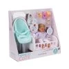 Perfectly Cute Baby Snack And Nap Set 8" Baby Doll - Light Brown Hair/Brown Eyes -Toy Doll World GUEST 47ed4574 d273 4bec 9701 56d8e4d34401