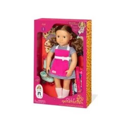 Our Generation Isa With Storybook & Outfit 18" Posable Cooking Doll -Toy Doll World GUEST 49253f50 1a25 40ef bb17 df1ee57243ed
