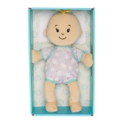 The Manhattan Toy Company Wee Baby Stella Blonde Hair Bassinette Box -Toy Doll World GUEST 49b32b17 cece 494e b96b 4a36f70770b8