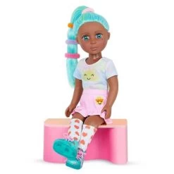 Glitter Girls Duckie Turquoise Hair & Styling Accessories 14" Poseable Fashion Doll -Toy Doll World GUEST 4b83eed7 0c5c 4f30 aab1 dda25a5723b1