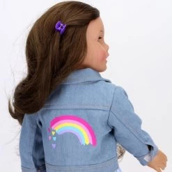 Sophia's - 18" Doll - Rainbow Jean Jacket - Indigo Blue -Toy Doll World GUEST 4b87de8d 9bf5 40dd 9e61 c653efa0d9f3