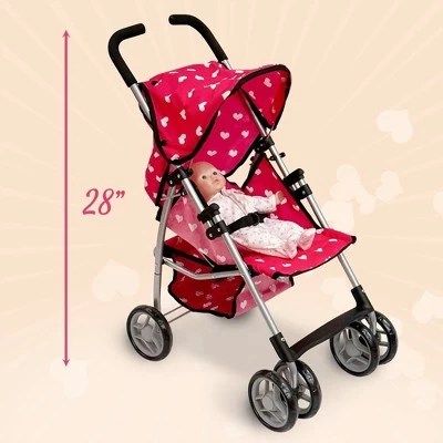 The New York Doll Collection 28 Inch Baby Doll Stroller 6 The New York Doll Collection 28 Inch Baby Doll Stroller - Image 4
