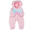 Adora Baby Doll Clothes & Accessories Adoption Fashion Pig Out Pink, Fits Most 16 Inch Baby Dolls