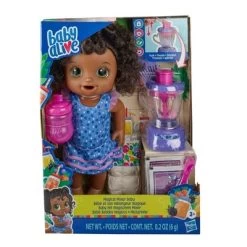 Baby Alive Magical Mixer Baby Doll - Blueberry Blast