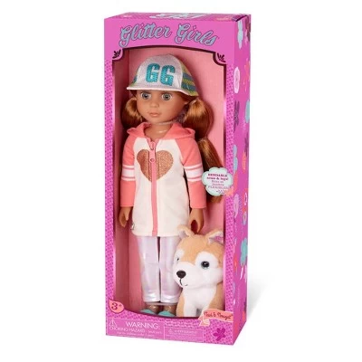Glitter Girls Tavi With Dog Plush Nougat 14" Doll & Pet Set 7 Glitter Girls Tavi With Dog Plush Nougat 14" Doll & Pet Set - Image 5
