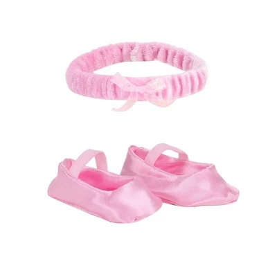 Sophia’s 3 Piece Ballet Outfit Set For 15'' Dolls, Light Pink 5 Sophia’s 3 Piece Ballet Outfit Set For 15'' Dolls, Light Pink - Image 3