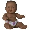 JC Toys 14" Lots To Love Babies With Different Skin Tones And Poseable Bodies - Set Of 4