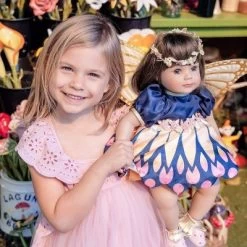 Adora Realistic Baby Doll Flutterbye Baby Toddler Doll - 20 Inch, Soft CuddleMe Vinyl, Brown Hair, Brown Eyes