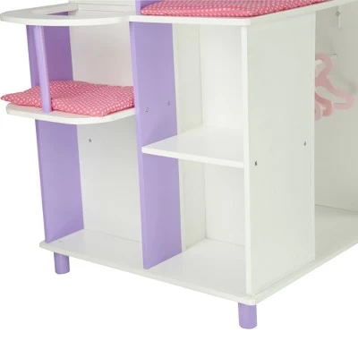 Olivia's Little World - Little Princess 18" Doll Furniture - Baby Changing Station With Storage 10 Olivia's Little World - Little Princess 18" Doll Furniture - Baby Changing Station With Storage - Image 8