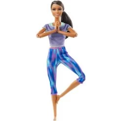 ​Barbie Made To Move Doll - Blue Dye Pants -Toy Doll World GUEST 57faf272 26dd 40a7 9abc 324f34c0e30c
