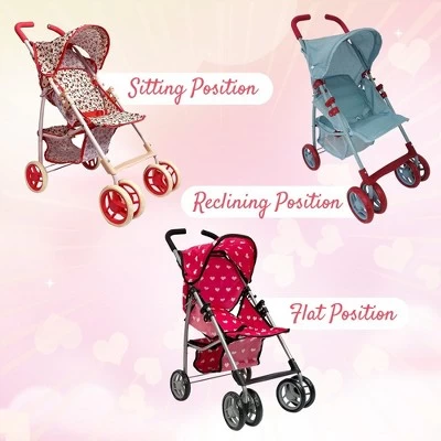 The New York Doll Collection 28 Inch Baby Doll Stroller 4 The New York Doll Collection 28 Inch Baby Doll Stroller - Image 2