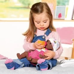 BABY Born Lil' Girl Baby Doll - Brown Eyes 10 BABY Born Lil' Girl Baby Doll - Brown Eyes -Toy Doll World GUEST 59f4c330 2a3b 4fe2 ba6a 49ef1aff40f7