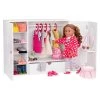 Our Generation Wooden Wardrobe - Closet For 18" Dolls -Toy Doll World GUEST 60d87c87 024f 4bcb bffe a195ba7d0494