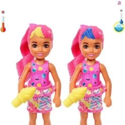 Barbie - Chelsea Color Reveal ! Color Changing Kids - Beach Go'er Doll With 6 Surprise Accessories -Toy Doll World GUEST 613a3697 d049 4d1a a122 f2d56d678c75