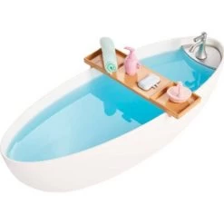 Barbie Doll & Bathtub Playset - Confetti Soap & Accessories - Blonde -Toy Doll World GUEST 61907925 7b3a 4334 9914 511c08149eba 1