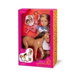 Our Generation Shelley With Foal 18" Doll & Horse Set -Toy Doll World GUEST 64652fe2 98ec 4282 919a 4fbc523cf6a3