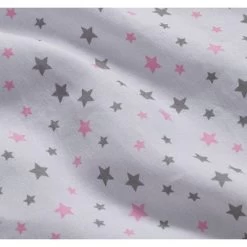 Badger Basket Scrollwork Metal Triple Doll Bunk Bed With Ladder And Bedding - Silver/Pink/Stars -Toy Doll World GUEST 66b64b55 c29b 4c75 905e 1e28375358d2