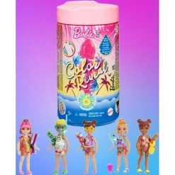Barbie - Chelsea Color Reveal ! Color Changing Kids - Beach Go'er Doll With 6 Surprise Accessories -Toy Doll World GUEST 67ef1dc8 dd9b 4c44 9dce e86c4a737180