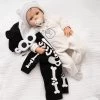 Paradise Galleries Realistic Reborn Toddler Boy, Spooky Peek-A-Boo! Halloween-Themed, With Magnetic Pacifier, One Doll With 2 Outfits, 6-Piece Gift Set