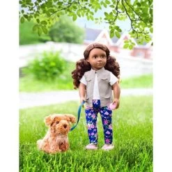 Our Generation Malia - 18" Doll & Pet Poodle Set
