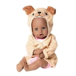 Adora Bath Toy Baby Doll In Baby Puggy Themed Bathrobe - 13 Inch Water Toy With QuickDri Body -Toy Doll World GUEST 6c379aed 59e5 48af 8b47 19b83b7f62fc