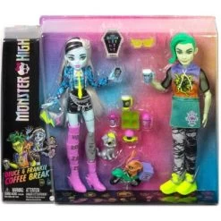 Monster High Deuce + Frankie Coffee Break Dolls -Toy Doll World GUEST 6dc10688 a224 41c3 85ca cc50cc0e7c8e