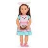 Our Generation Rabbits & Carrots Bunny-Themed Baking Outfit For 18" Dolls