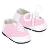 Sophia’s Saddle Shoes For 18” Dolls, Light Pink/White