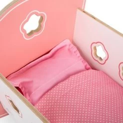 Bigjigs Toys Wooden Cradle For 10"-12" Doll -Toy Doll World GUEST 73b0c15b 6084 4772 8cca 6afb3bda7f09