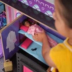 KidKraft 2-in-1 Wooden Hotel & Waterslide Dollhouse -Toy Doll World GUEST 74139a65 74e8 4747 abf7 3430c6c6b6e3