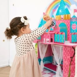 Olivia's Little World By Teamson Kids Furnished Castle Dollhouse For 12" Dolls -Toy Doll World GUEST 76fe3575 dca5 4718 97b8 9b1ac88ac16f