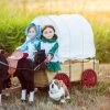 The Queen's Treasures 18 Inch Doll Little House Covered Wagon And Sleigh -Toy Doll World GUEST 78cd4ed1 671b 4558 a004 7fa9a5c953f2
