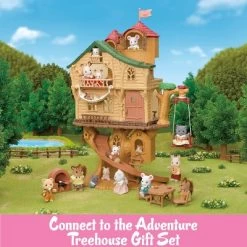 Calico Critters Lakeside Lodge Gift Set, Dollhouse Playset With Figure And Furniture -Toy Doll World GUEST 7a0d556d e594 43a3 bcd9 57d271bb8044