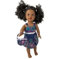 Doll Clothes Superstore Matching Girl And Doll Size 12 Sundress And Purse With Geometric Flower Print On Sale -Toy Doll World GUEST 7cc3f038 757b 4680 aec3 19114199cbaa