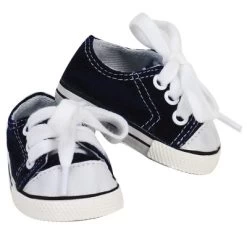 Sophia’s Canvas Sneakers For 18" Dolls, Black