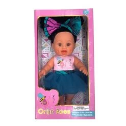 Orijin Bees Natural Puffy 12" Baby Bee Doll - Black Hair With Brown Eyes -Toy Doll World GUEST 7d90b073 8b73 4be8 858f b53b8af90355