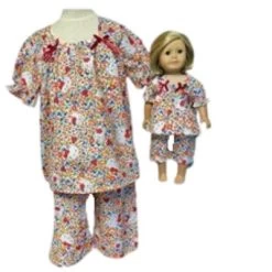 Doll Clothes Superstore Size 6 This Matching Girl And Doll Dress Rocks, Look And See
