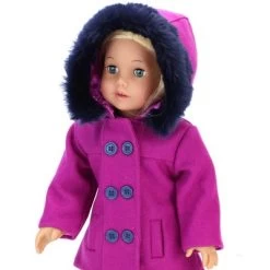Sophia's - 18" Doll - Fuchsia Peacoat, Star Print Leggings & Hot Pink Ankle Boots -Toy Doll World GUEST 7ed7db13 a16b 4737 8161 abe2a208a3a2