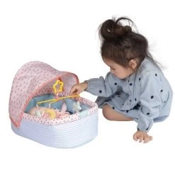 Manhattan Toy Stella Collection Soft Baby Doll Crib With Removable Canopy And Mobile For 12" To 15" Baby Dolls -Toy Doll World GUEST 7ef4ffa5 e98d 4d9c 9a9b 6f3b703d9684