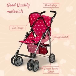 The New York Doll Collection 28 Inch Baby Doll Stroller 14 The New York Doll Collection 28 Inch Baby Doll Stroller -Toy Doll World GUEST 7f2ed7c8 2e30 42f3 a65d 5d88982f7fdf