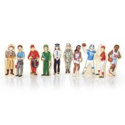 Guidecraft Wooden Wedgie Career People - Set Of 30 -Toy Doll World GUEST 7f45e4da 307c 46c6 b3a5 f98b300e3b1f
