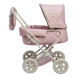 Olivia's Little World - Polka Dots Princess Baby Doll Deluxe Stroller - Pink & Gray -Toy Doll World GUEST 80e0be47 35bb 422a 8790 bc83131f2a36