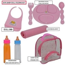 The New York Doll Collection Baby Doll Feeding Set -Toy Doll World GUEST 83077e4d 11e0 4b1e 928d 07af78e4f9b9