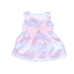 Sophia’s Stripe Party Dress And Sandals For 18" Dolls, Pink/White -Toy Doll World GUEST 84f37df2 7b5a 4224 ad7c ca9d78b73221