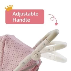 Olivia's Little World 2 In 1 Baby Doll Stroller Pram Foldable Pink/Grey OL-00009 -Toy Doll World GUEST 86934972 e754 4aa5 9052 7017406abf4a