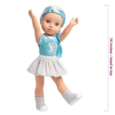 Adora Be Bright Doll Melissa - Shark, Hair Color Changes In The Sun, For Kids Age 3+ 5 Adora Be Bright Doll Melissa - Shark, Hair Color Changes In The Sun, For Kids Age 3+ - Image 3
