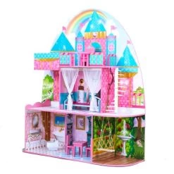 Olivia's Little World By Teamson Kids Furnished Castle Dollhouse For 12" Dolls -Toy Doll World GUEST 86eb1c69 c2f9 4168 9880 001c47d58327