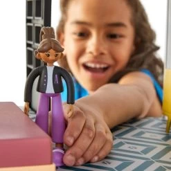 FAO Schwarz Toy Wood Ultimate Doll House LED -Toy Doll World GUEST 895478af a83c 4979 9c4c d7a13bc65597