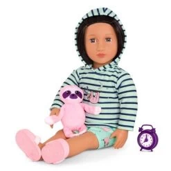 Our Generation Sleepy Sloth Pajama Outfit With Soft Plush For 18" Dolls -Toy Doll World GUEST 90457172 97b3 4a8e 9067 4c624244b3a7
